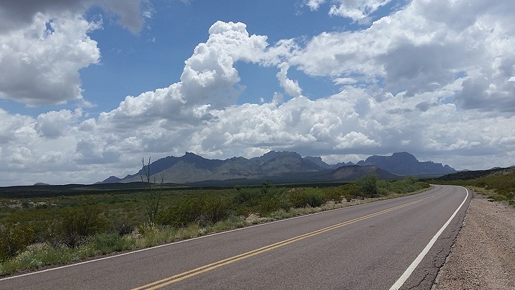 I found my Compass on a straight stretch of highway